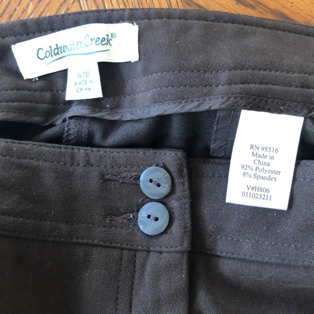 CWC FAUX SUEDE TROUSER - Picture 5 of 6